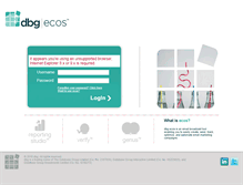 Tablet Screenshot of ecos.dbg.co.uk
