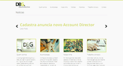 Desktop Screenshot of dbg.com.br